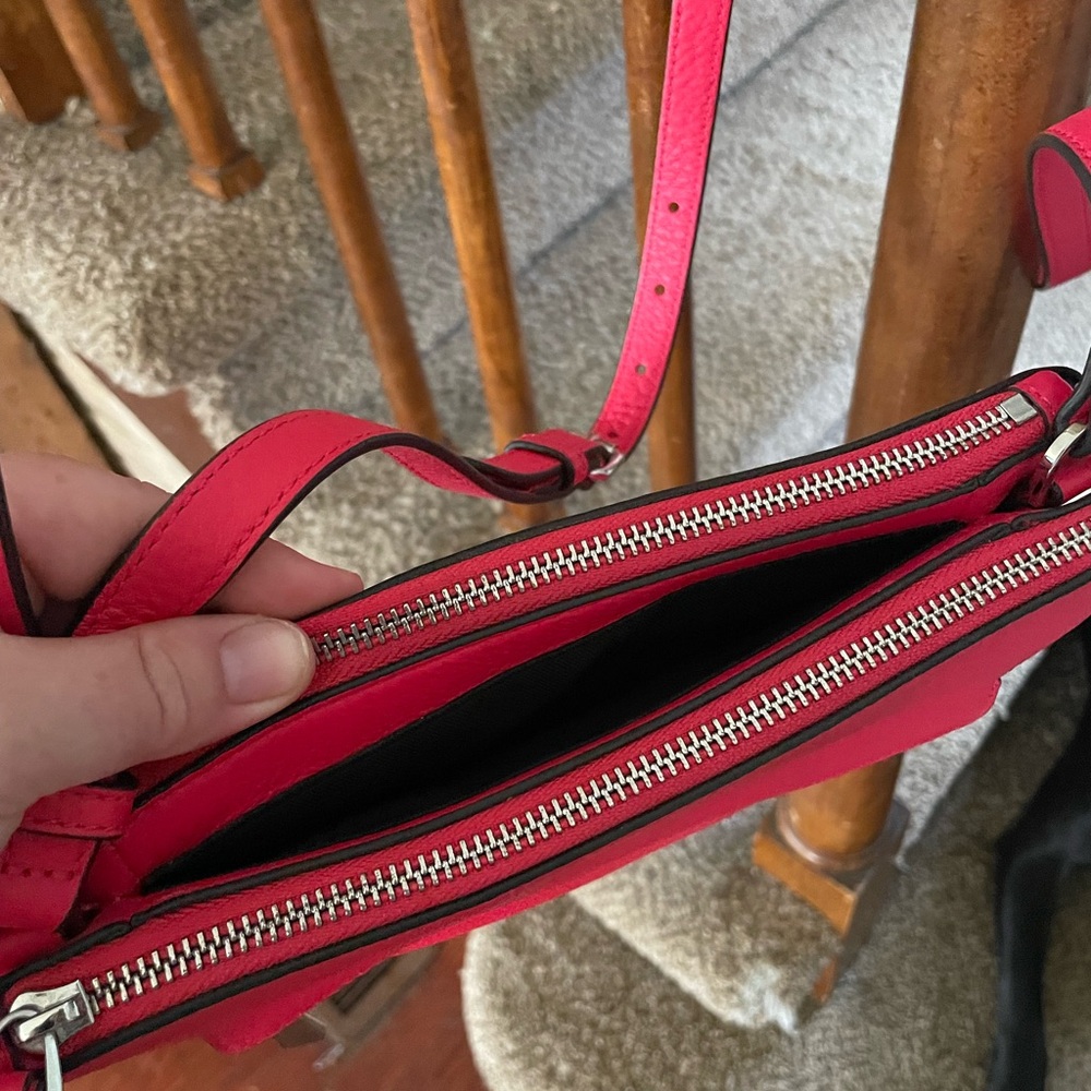 Vince Camuto Vibrant Pink Crossbody Bag - Picture 3 of 4